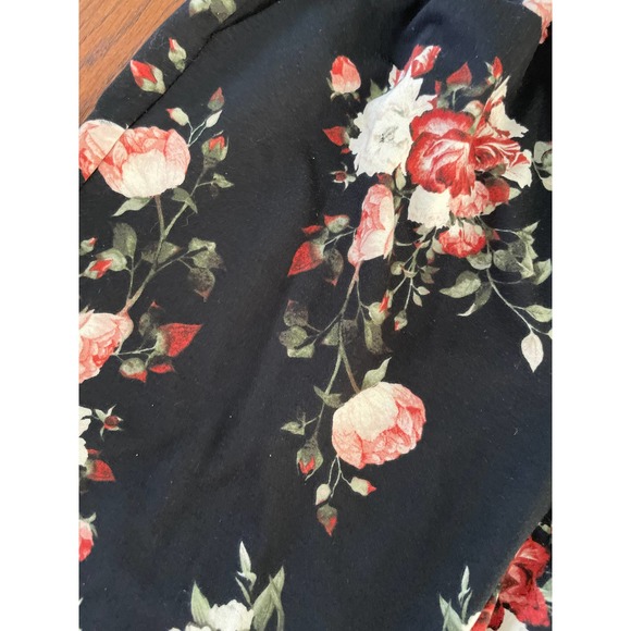 Lularoe Floral Jax Joggers Size M - Picture 4 of 8